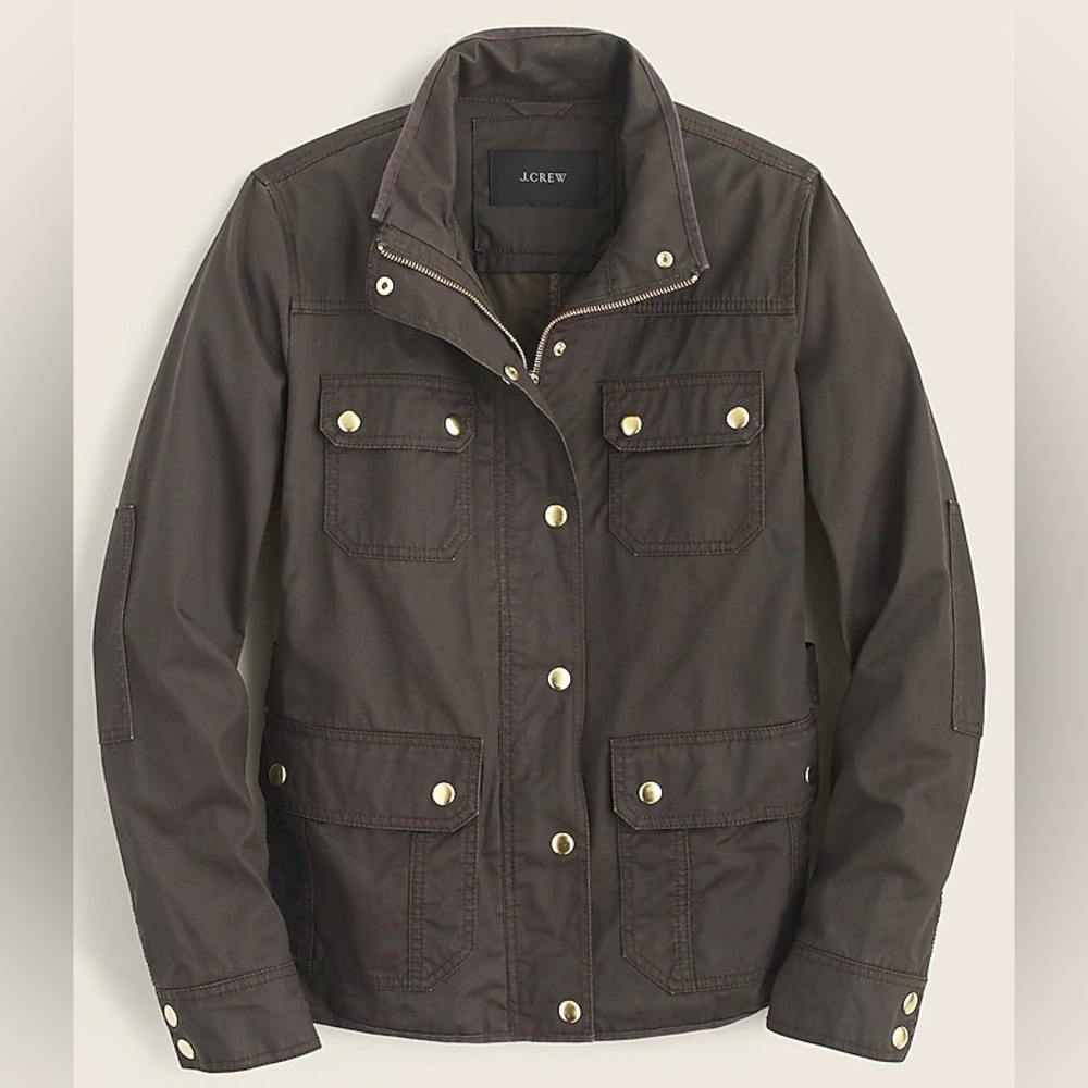 J. Crew | green field jacket